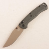 Нож Benchmade Taggedout, Elmax, Deep Olive Grivory Handle, 15536TN-02