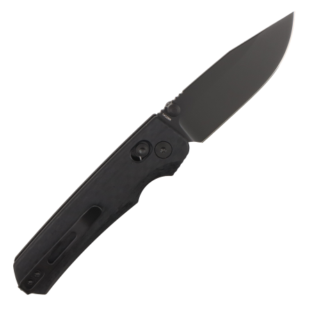 Нож Remette Aurora, 14C28N, G10 Black Handle, AURA-G2