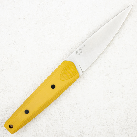 Нож OWL Tyto F, N690, G10 Yellow, Kydex Нож OWL Tyto F, N690, G10 Yellow, Kydex - купить в интернет-магазине Blademan