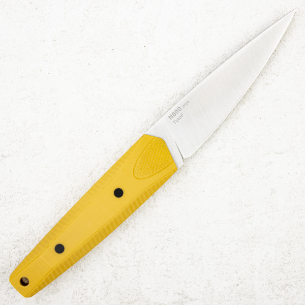 Нож OWL Tyto F, N690, G10 Yellow, Kydex - купить в интернет-магазине Blademan
