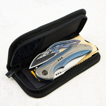 Нож WE Knife Equivik Flipper Knife, CPM 20CV, Titanium Handle, WE23020-3