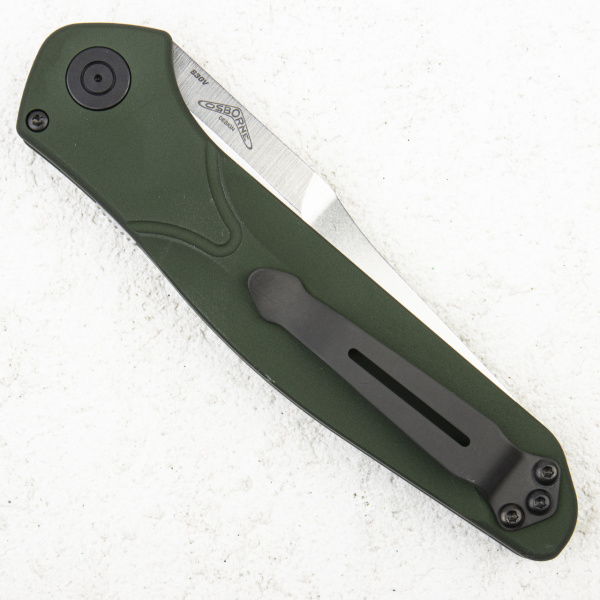 Нож Benchmade Osborne Auto, 9400, S30V, Aluminum Green