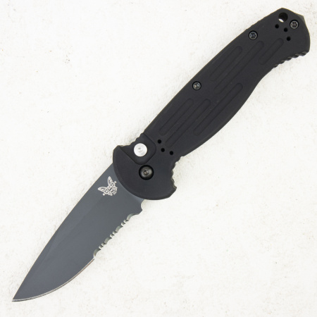 Нож Benchmade AFO II AUTO, 154CM Combo, Aluminum, Molle, 9051SBK