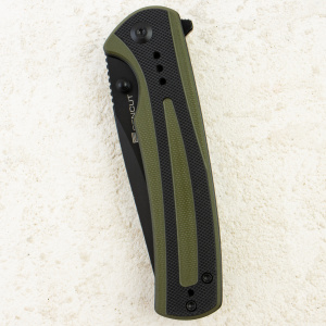 Нож SENCUT Regnator, Black, 9Cr18MoV, G10 Black/Green Handle, S24057-2 Нож SENCUT Regnator, Black, 9Cr18MoV, G10 Black/Green Handle, S24057-2