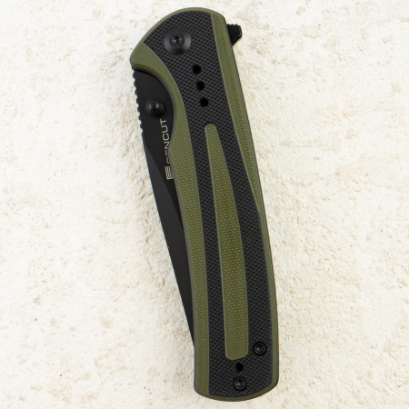 Нож SENCUT Regnator, Black, 9Cr18MoV, G10 Black/Green Handle, S24057-2 Нож SENCUT Regnator, Black, 9Cr18MoV, G10 Black/Green Handle, S24057-2