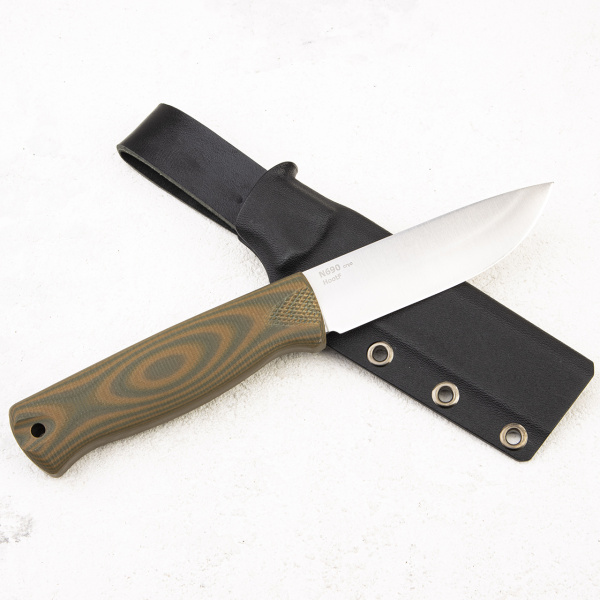 Нож OWL Hoot F, N690 Cryo, G10 Sand-Olive, Kydex Classic - купить в интернет-магазине Blademan