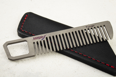 Расческа Для Бороды N.C. Custom 03.01, Titanium BT-6 - купить в интернет-магазине Blademan