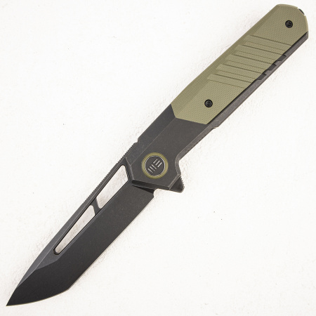 Нож WE Knife Arsenal, 20CV, Titanium Black/G10 OD Green