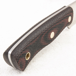 Нож Южный Крест Барибал, CPR, Конвекс, Микарта Красно-Черная, Насечка Нож Южный Крест Барибал, CPR, Конвекс, Микарта Красно-Черная, Насечка - купить в интернет-магазине Blademan