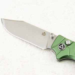 Нож QSP Kali, Stonewashed 14C28N, Aluminium Green, QS159-E1 Нож QSP Kali, Stonewashed 14C28N, Aluminium Green, QS159-E1