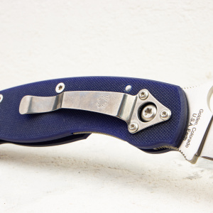 Нож Spyderco Military, CPM S110V, G10 Dark Blue, C36GPDBL Нож Spyderco Military, CPM S110V, G10 Dark Blue, C36GPDBL