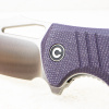 CIVIVI BullTusk Flipper & Thumb Hole Knife Purple C23017-3