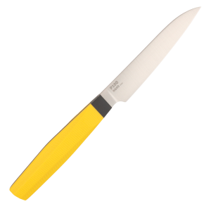 Нож овощной OWL P100 F, N690 Cryo, G10 Yellow Handle