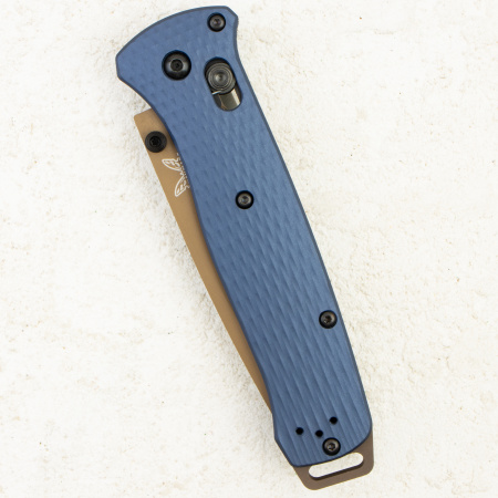 Нож Benchmade Bailout, M4, 6061-T6 Aluminum Blue, 537FE-02 Нож Benchmade Bailout, M4, 6061-T6 Aluminum Blue, 537FE-02