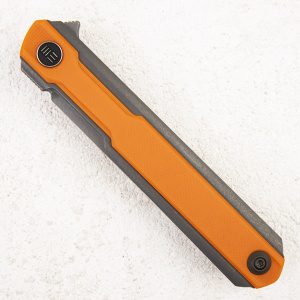 Нож WE Knife Peer, 20CV, 6AL4V Titanium/G10 Gray-Orange - складной туристические ножи из стали Нож WE Knife Peer, 20CV, 6AL4V Titanium/G10 Gray-Orange - складной туристические ножи из стали