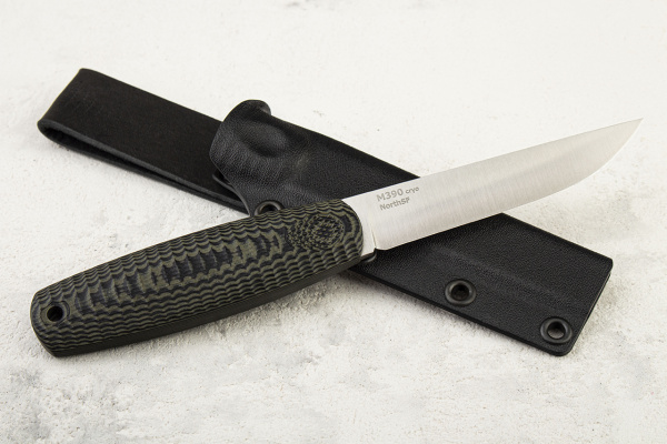 Нож OWL North S F, M390 Cryo, G10 Black-Olive, Kydex Classic - купить в интернет-магазине Blademan