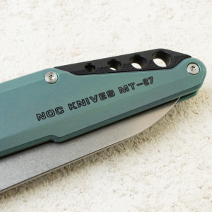 Нож NOC Knives Dark Feather 2.0, M390, Titanium Green Handle, MT-2720 Нож NOC Knives Dark Feather 2.0, M390, Titanium Green Handle, MT-2720