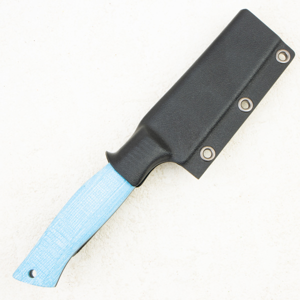 Нож OWL Canadian S F, N690 Cryo, Micarta Blue, Kydex - купить в интернет-магазине Blademan