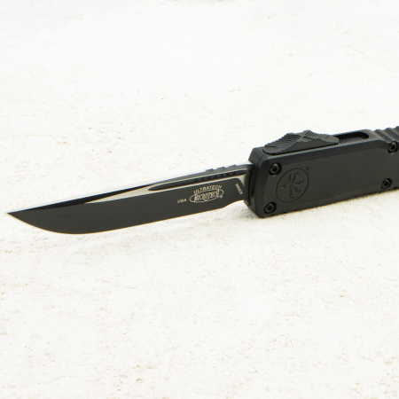 Нож Microtech Ultratech ZBP Gen III, Tactical, M390, Aluminum Black, 1121-1T