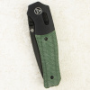 Нож QSP Vault, Black Stonewashed 14C28N, Aluminium Bolster/Micarta Green, QS157-B2 Нож QSP Vault, Black Stonewashed 14C28N, Aluminium Bolster/Micarta Green, QS157-B2