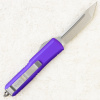 Нож Microtech UTX-85 Tanto, Stonewash, M390, Aluminum Purple, 233-10 PU Нож Microtech UTX-85 Tanto, Stonewash, M390, Aluminum Purple, 233-10 PU