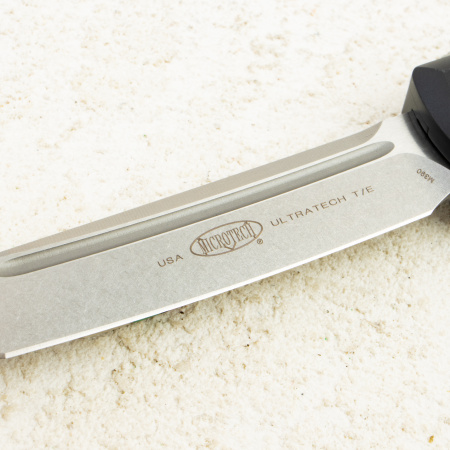 Нож Microtech Ultratech, Stonewash, M390, Aluminium Black, 123-10