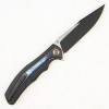 Нож WE Knife Zonda, CPM 20CV, Carbon / Flamed / Black Titanium Handle Нож WE Knife Zonda, CPM 20CV, Carbon / Flamed / Black Titanium Handle - купить в интернет-магазине Blademan