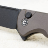 Нож CIVIVI Chevalier II Flipper & Button Lock, 14C28N, Gray Aluminum Handle, C20022B-3