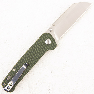 Нож QSP Penguin, D2, Linen Micarta Green - складной туристические ножи из стали Нож QSP Penguin, D2, Linen Micarta Green - складной туристические ножи из стали