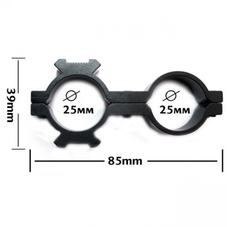 Крепление к оружию двойное - купить в интернет-магазине Blademan