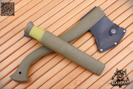 Набор Morakniv Outdoor Kit MG, нож Mora 2000, топор, Зеленый - купить в интернет-магазине Blademan