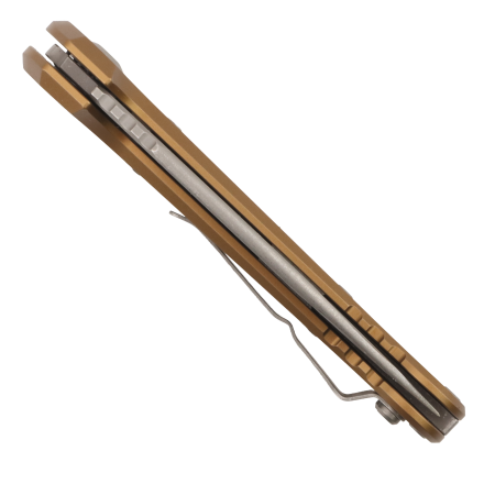Нож Microtech L.U.D.T. Gen III, Apocalyptic, M390, Aluminum Tan, 1135-10 APTA