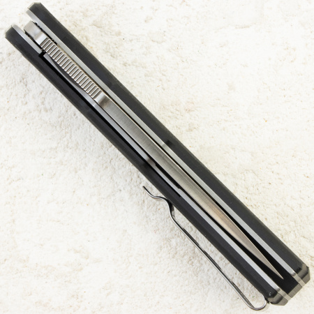 Нож Petrified Fish Magazine, Satin, D2, G10 Black Handle, PFP02D Нож Petrified Fish Magazine, Satin, D2, G10 Black Handle, PFP02D