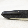 Нож WE Knife Brr15, Polished Gray, M390, Gray Titanium/ Shredded Carbon Fiber Handle, WE24007-3 Нож WE Knife Brr15, Polished Gray, M390, Gray Titanium/ Shredded Carbon Fiber Handle, WE24007-3