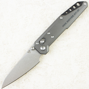Нож NOC Knives Dark Feather 2.0, M390, Titanium Gray Handle, MT-2703