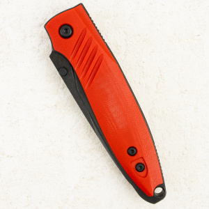 Mr.Blade Shot, D2, Black Stonewash, G10 Red Mr.Blade Shot, D2, Black Stonewash, G10 Red