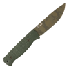Нож HOT Knife Hoot, Cerakote Camo, D2, Micarta Green Handle, Kydex