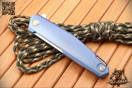 Mr.Blade Lance, M390 Satin, Titanium Purple - купить в интернет-магазине Blademan