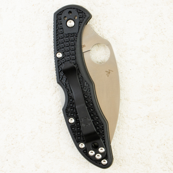 Нож Spyderco Delica 4 Wharncliffe, VG-10, FRN Black, C11FPWCBK