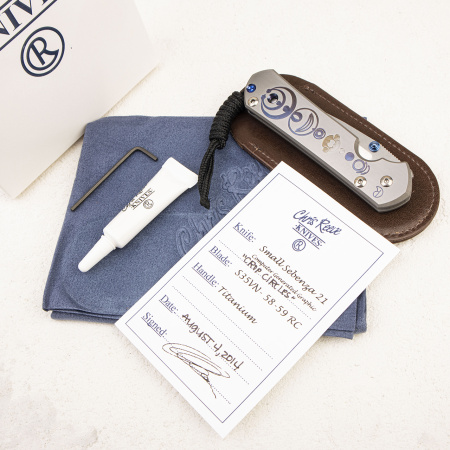 Нож Chris Reeve Small Sebenza 21 CGG Crop Circles - купить в интернет-магазине Blademan