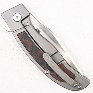 Нож QSP Legatus, M390, Titanium/Carbon+G10 Red - складной туристические ножи из стали Нож QSP Legatus, M390, Titanium/Carbon+G10 Red - складной туристические ножи из стали