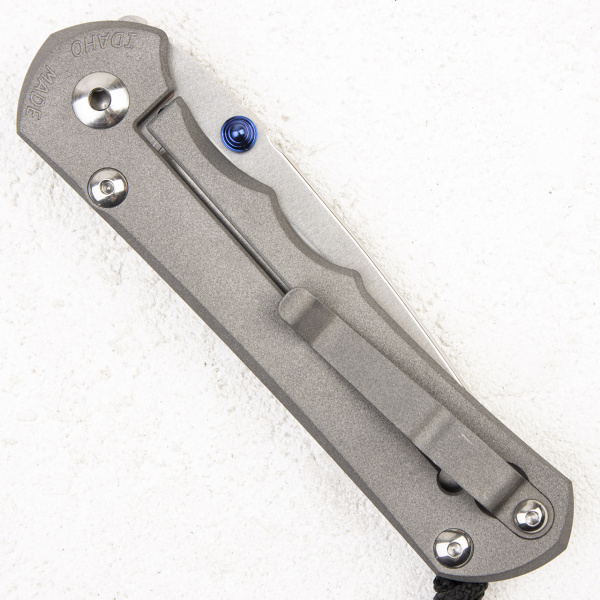 Нож Chris Reeve Large Inkosi, S45VN, Titanium - складной туристические ножи из стали