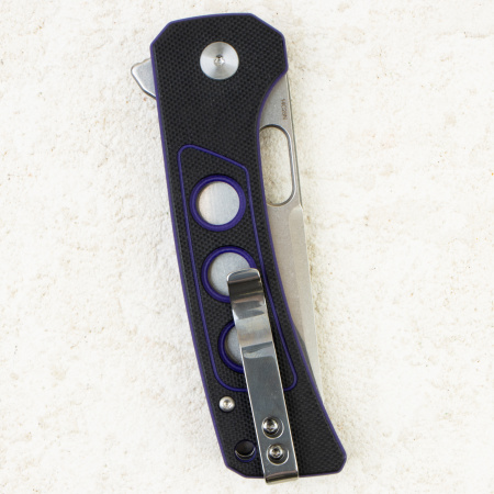 Нож QSP Unicorn, Stonewashed 14C28N, G10 Black/Purple, QS156-B1 Нож QSP Unicorn, Stonewashed 14C28N, G10 Black/Purple, QS156-B1