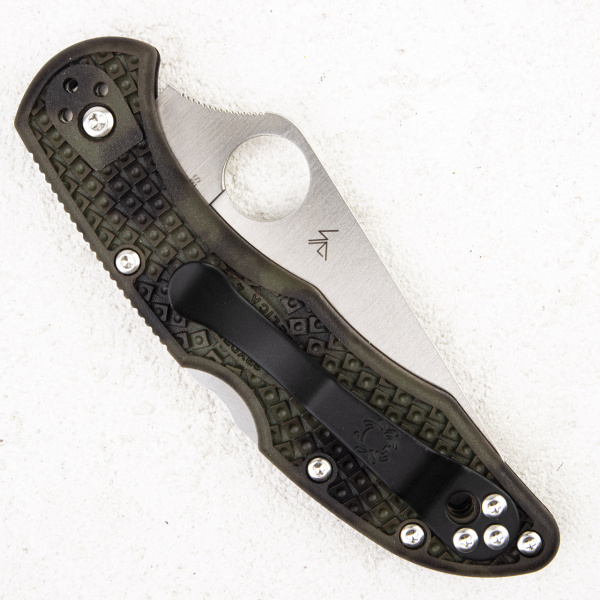 Нож Spyderco Delica, VG-10, FRN Zombie Green, C11ZFPGR