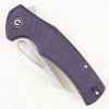 CIVIVI BullTusk Flipper & Thumb Hole Knife Purple