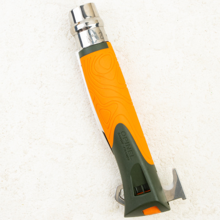 Нож Opinel №12 Explore, XC90, Plastic/Rubber Orange, 1974