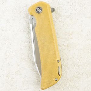 Нож Petrified Fish Tunny, Satin, 14C28N, Micarta Brown Handle, PFB05BRMS Нож Petrified Fish Tunny, Satin, 14C28N, Micarta Brown Handle, PFB05BRMS