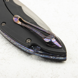 Нож WE Knife Makani, CPM 20CV, Titanium/Flamed Titanium. LIMITED EDITION - складной туристические ножи из стали Нож WE Knife Makani, CPM 20CV, Titanium/Flamed Titanium. LIMITED EDITION - складной туристические ножи из стали