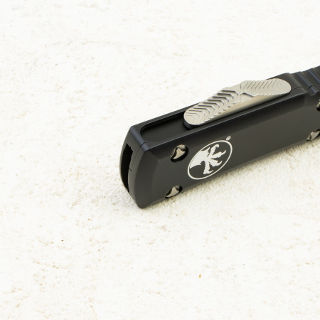 Нож Microtech Ultratech, Stonewash, M390, Aluminium Black, 123-10