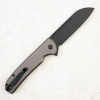 Нож CIVIVI Chevalier II Flipper & Button Lock, 14C28N, Gray Aluminum Handle, C20022B-3